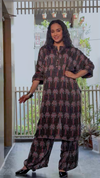 Chandni Luxe Ajark Co-ord Set