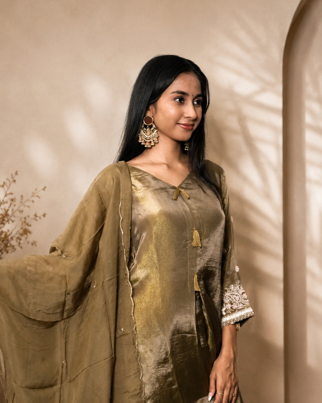 Ragini Tissue Sharara Set