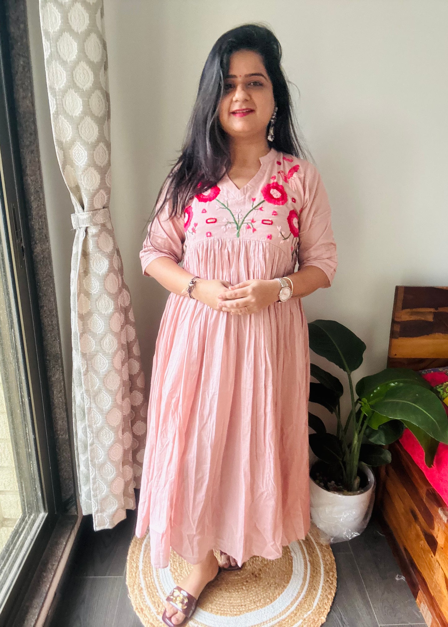 “sadabahar “ Mal cotton Gown