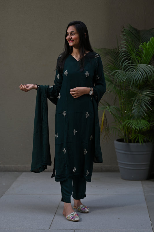 "Chandani" silk dress.