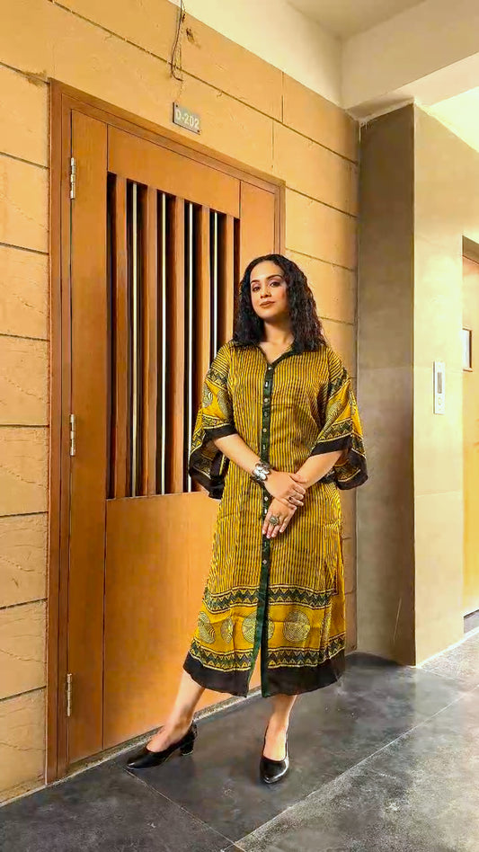 Raji Luxe Ajarak Kaftan