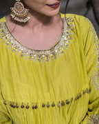 Noor Mul Chanderi Dress