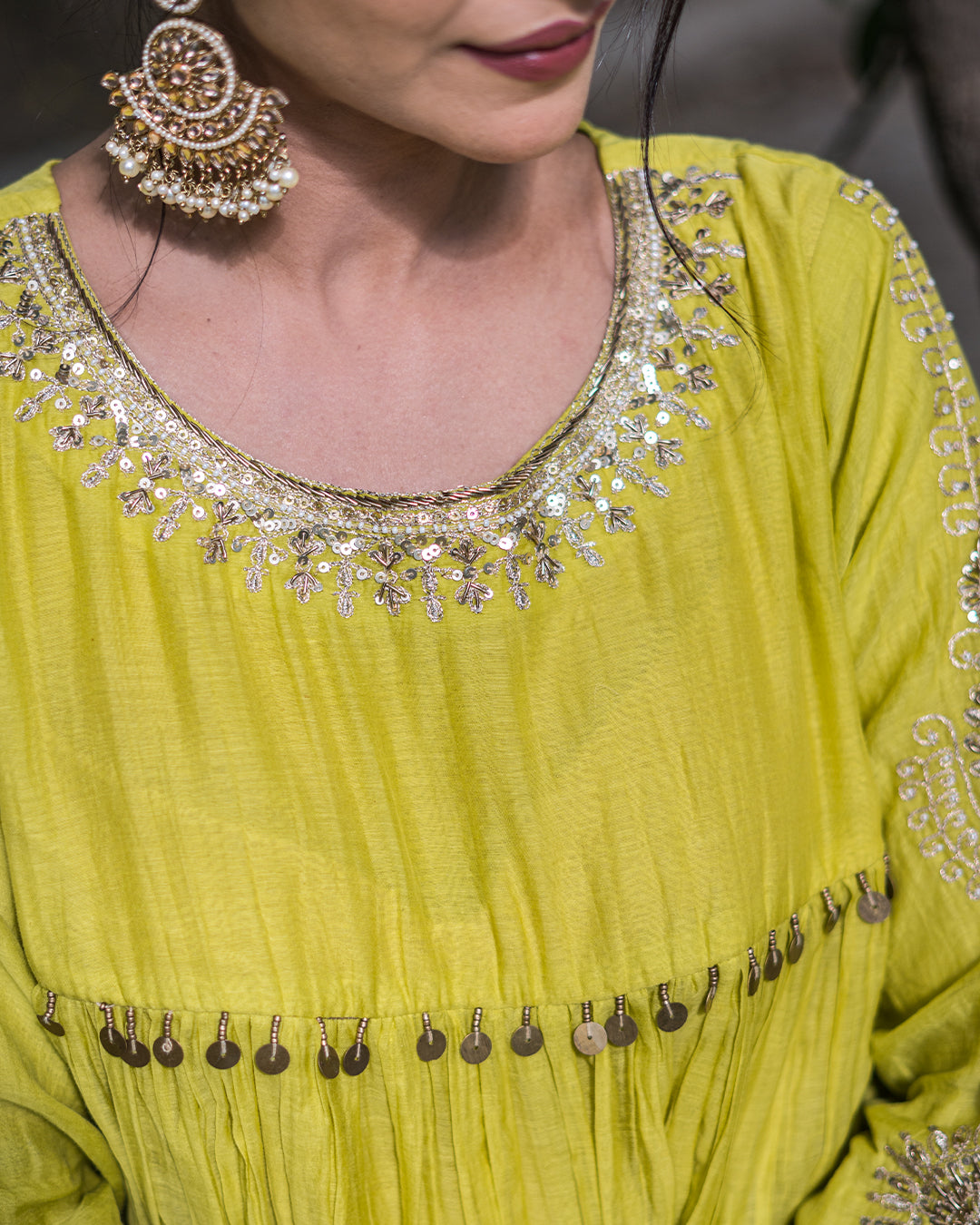 Noor Mul Chanderi Dress