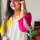 “Rangya” Mul Chanderi Kurti Pant💜