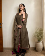 Aashta Mul Chanderi Dress