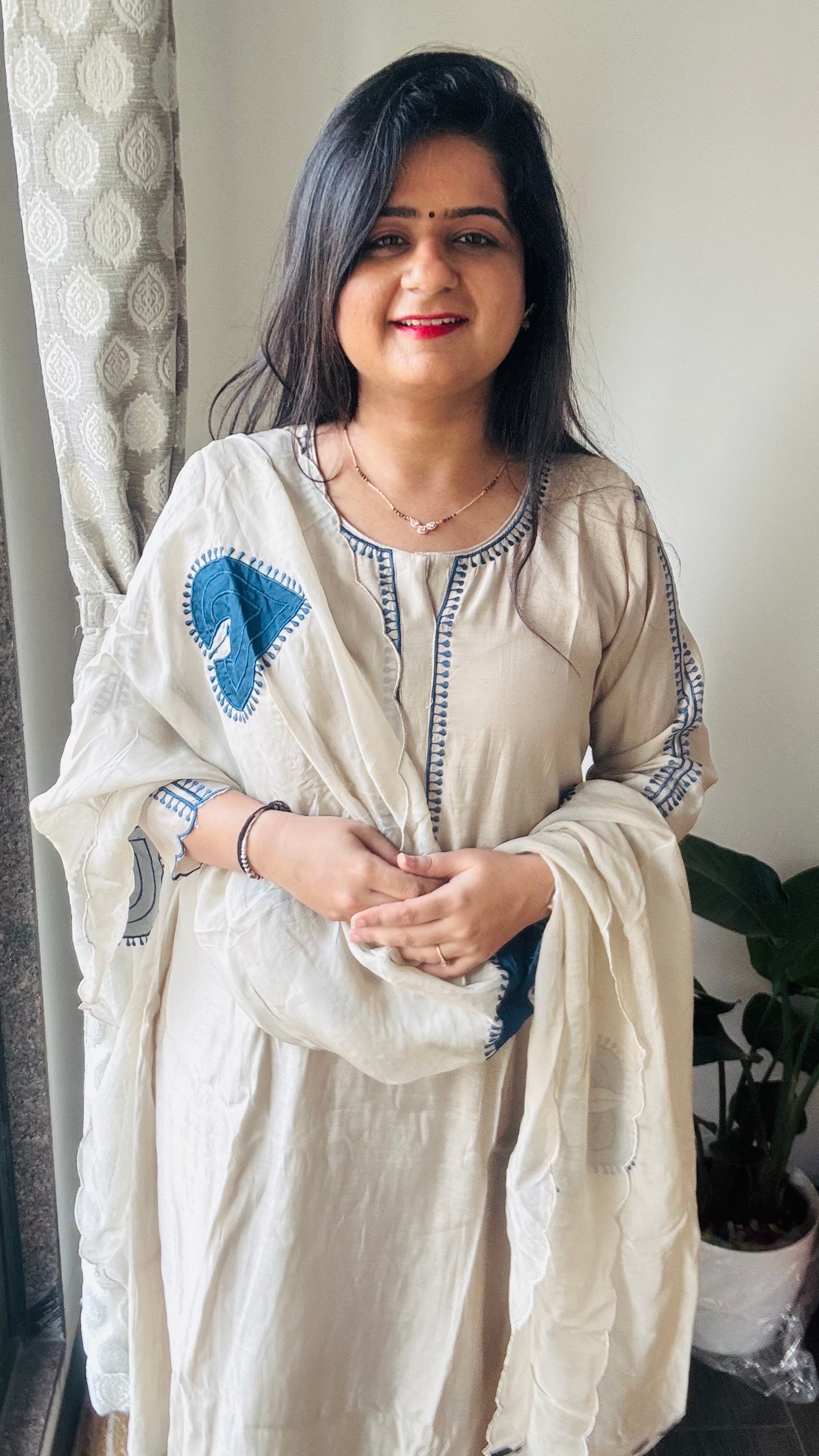 “Rangila “ Cotton Silk Dress