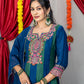 Morni Mul Chanderi Dress