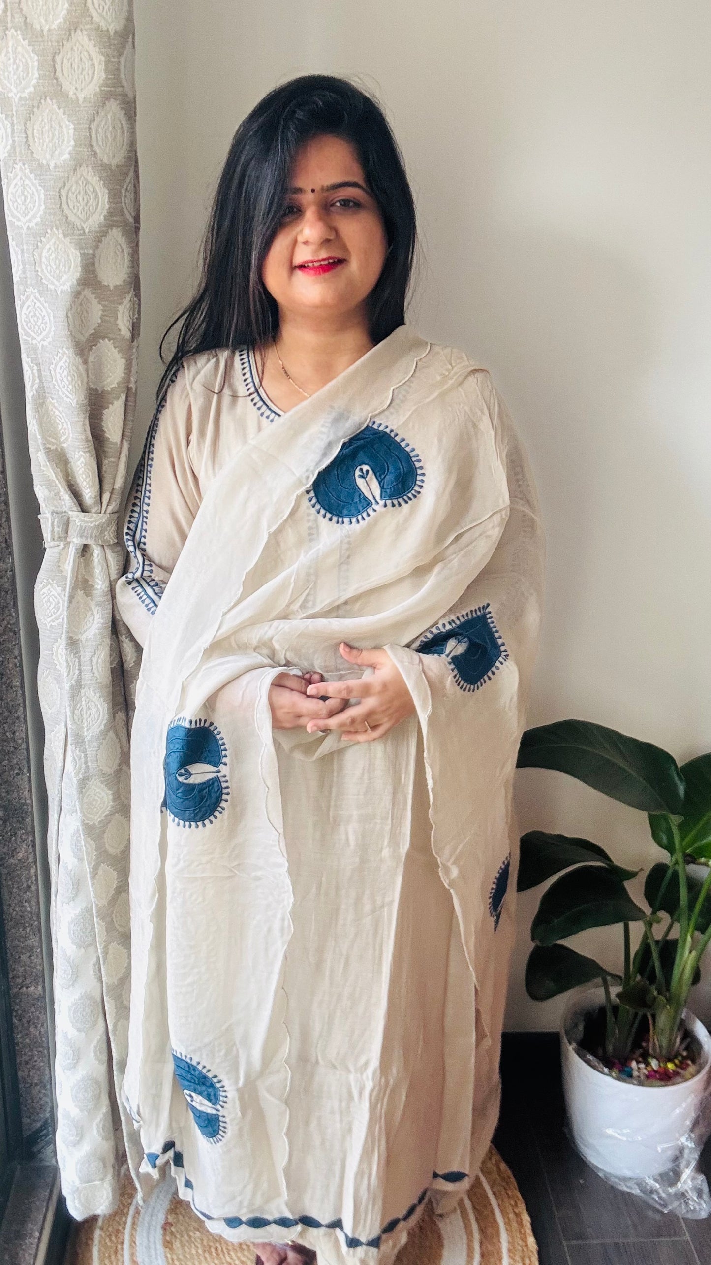 “Rangila “ Cotton Silk Dress