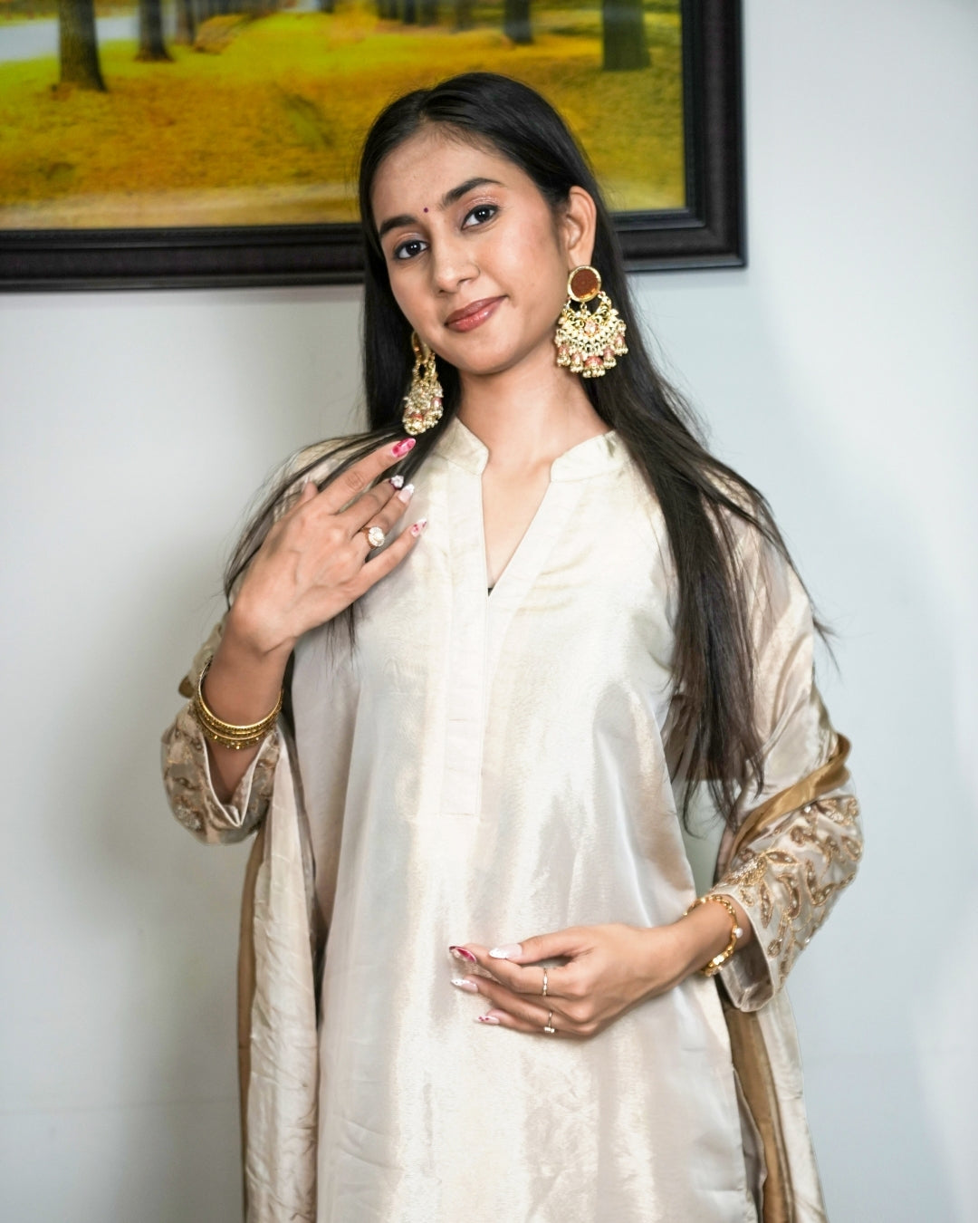 Karishma Luxe Tissue Dress
