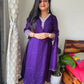 “Suhana” Pure Chinon Dress