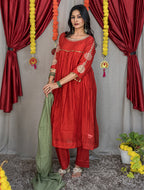 Noor Mul Chanderi Dress