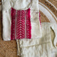 "Neha" pure crape silk suit