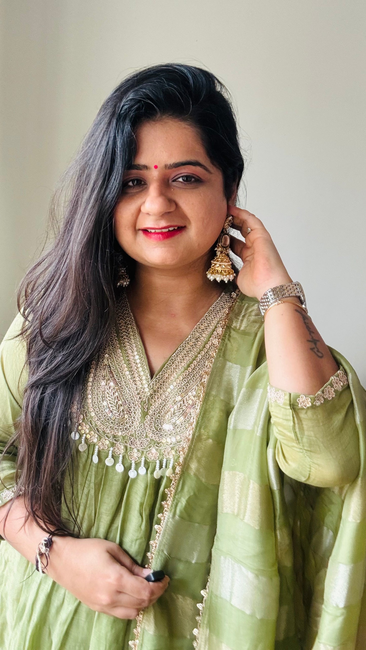 “Kismat” Mul Chanderi Suit Set 💕