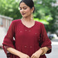 Lavi Mul Chanderi Anarkali