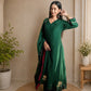 Anshi Mul chanderi Dress