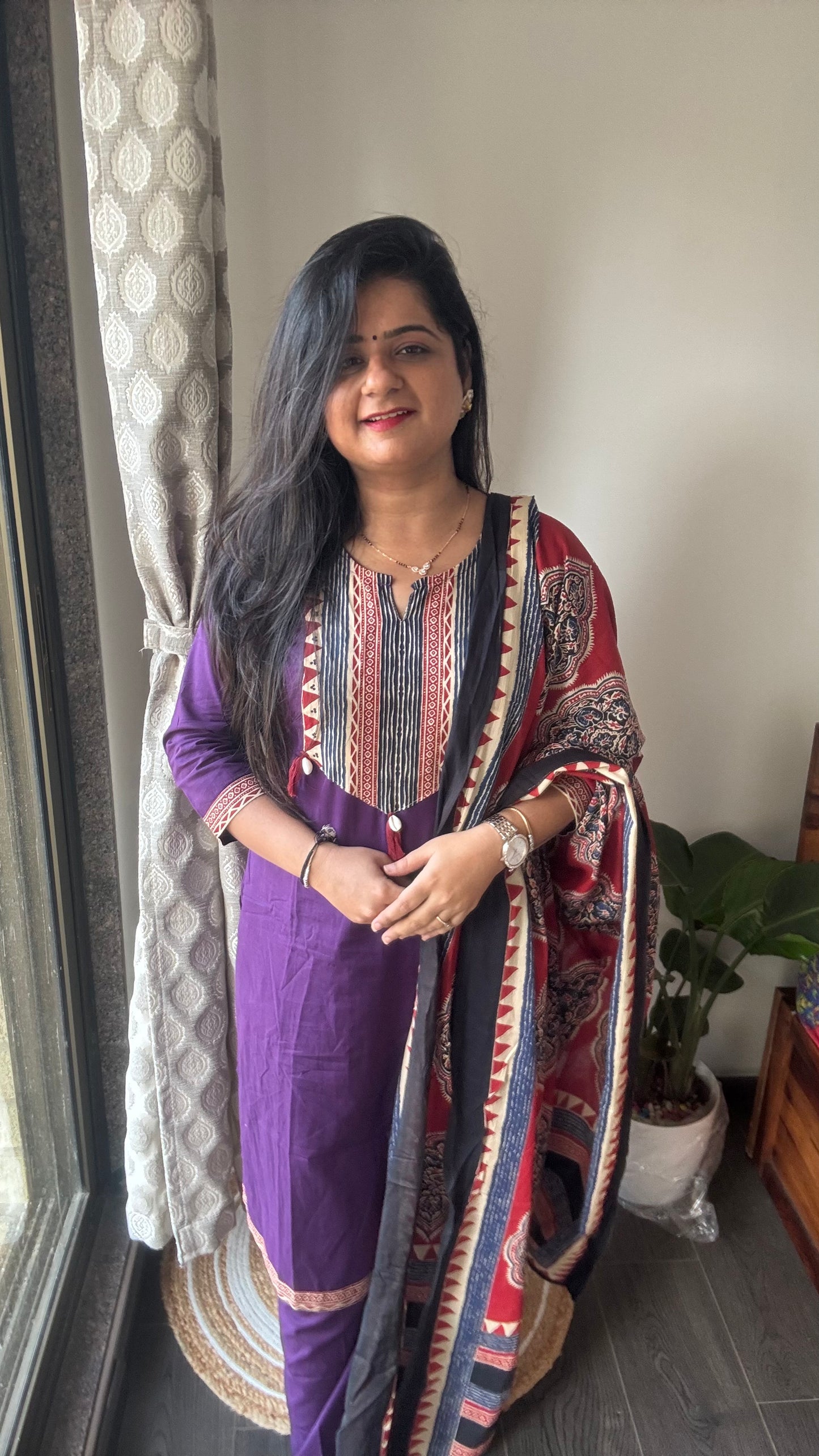 “Rishita” Pure Cotton Suit