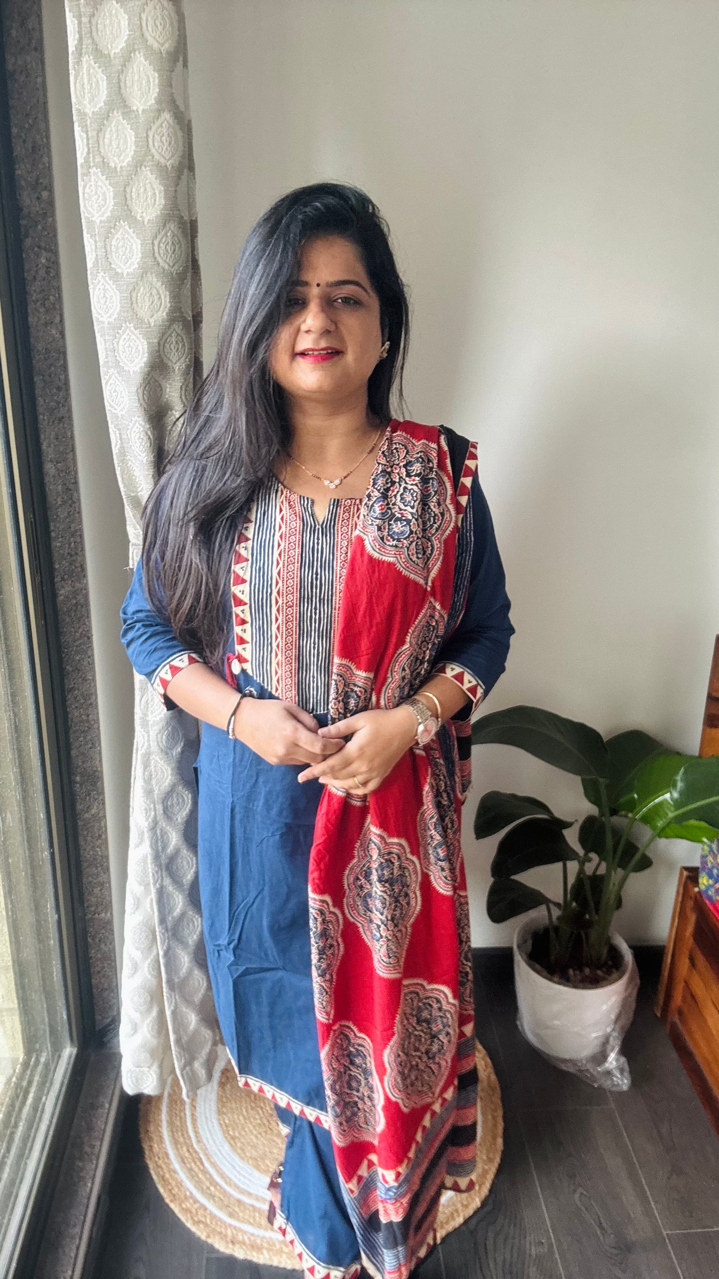 “Rishita” Pure Cotton Suit