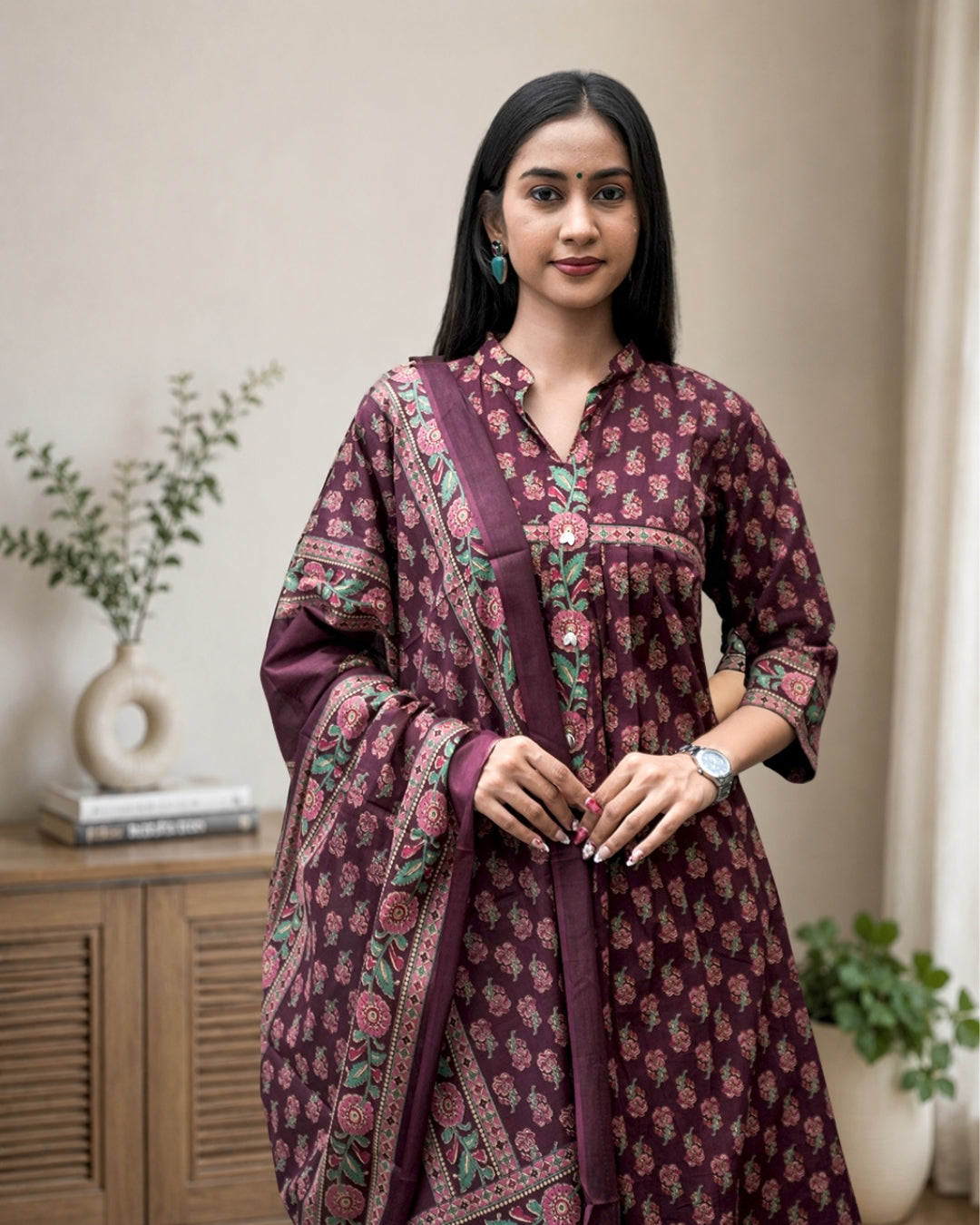 Anjali Cotton Dress