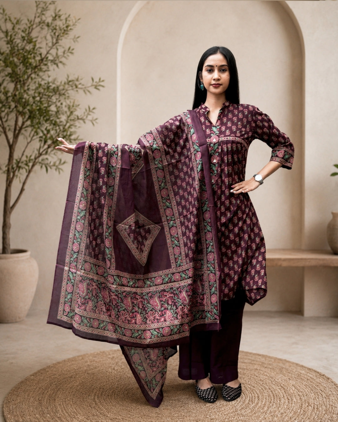 Anjali Cotton Dress