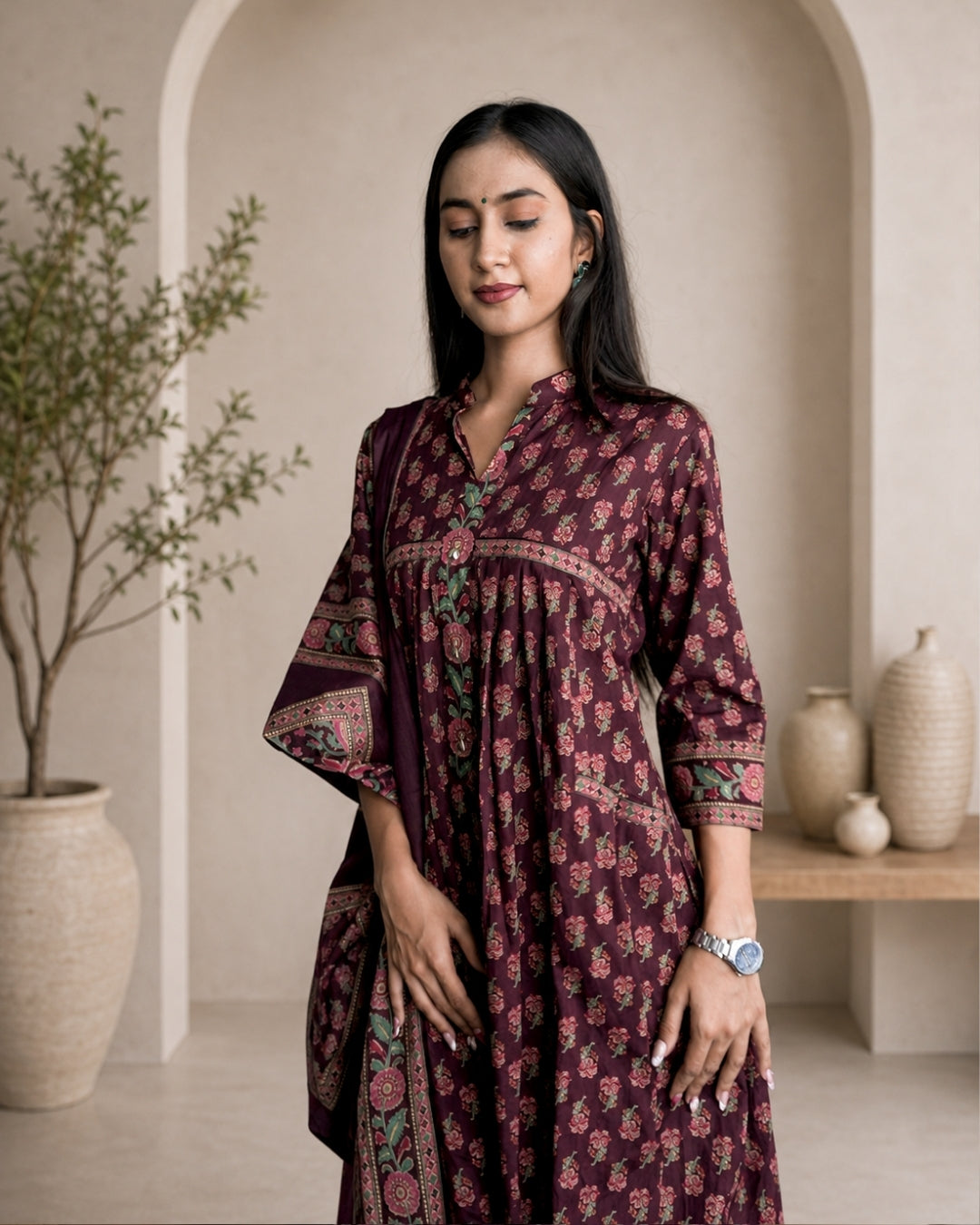 Anjali Cotton Dress