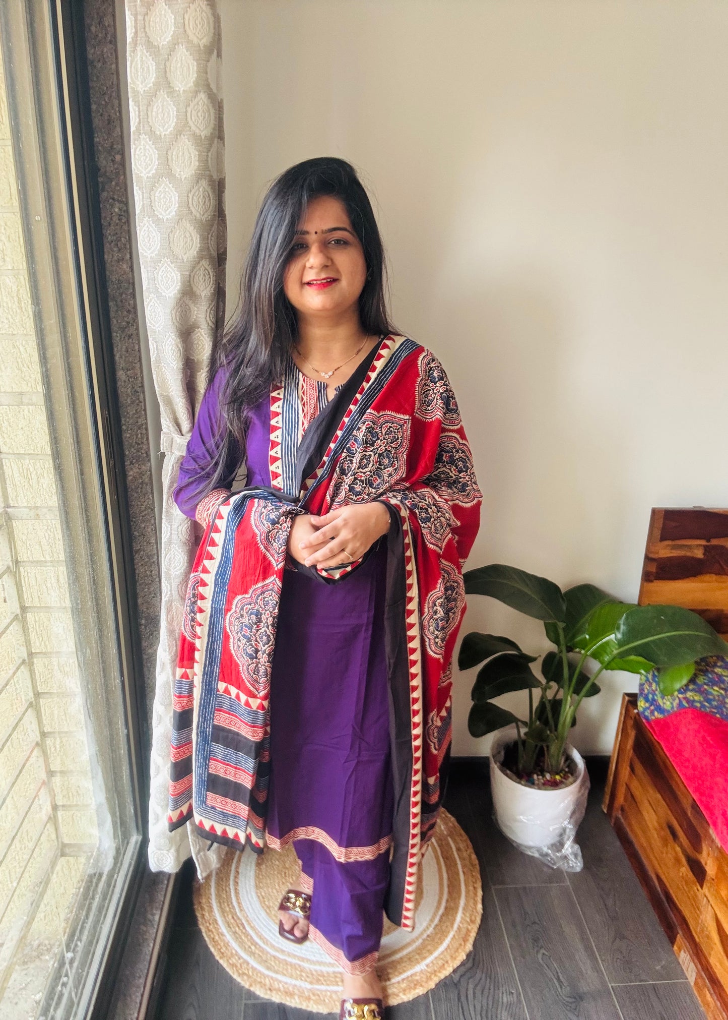 “Rishita” Pure Cotton Suit