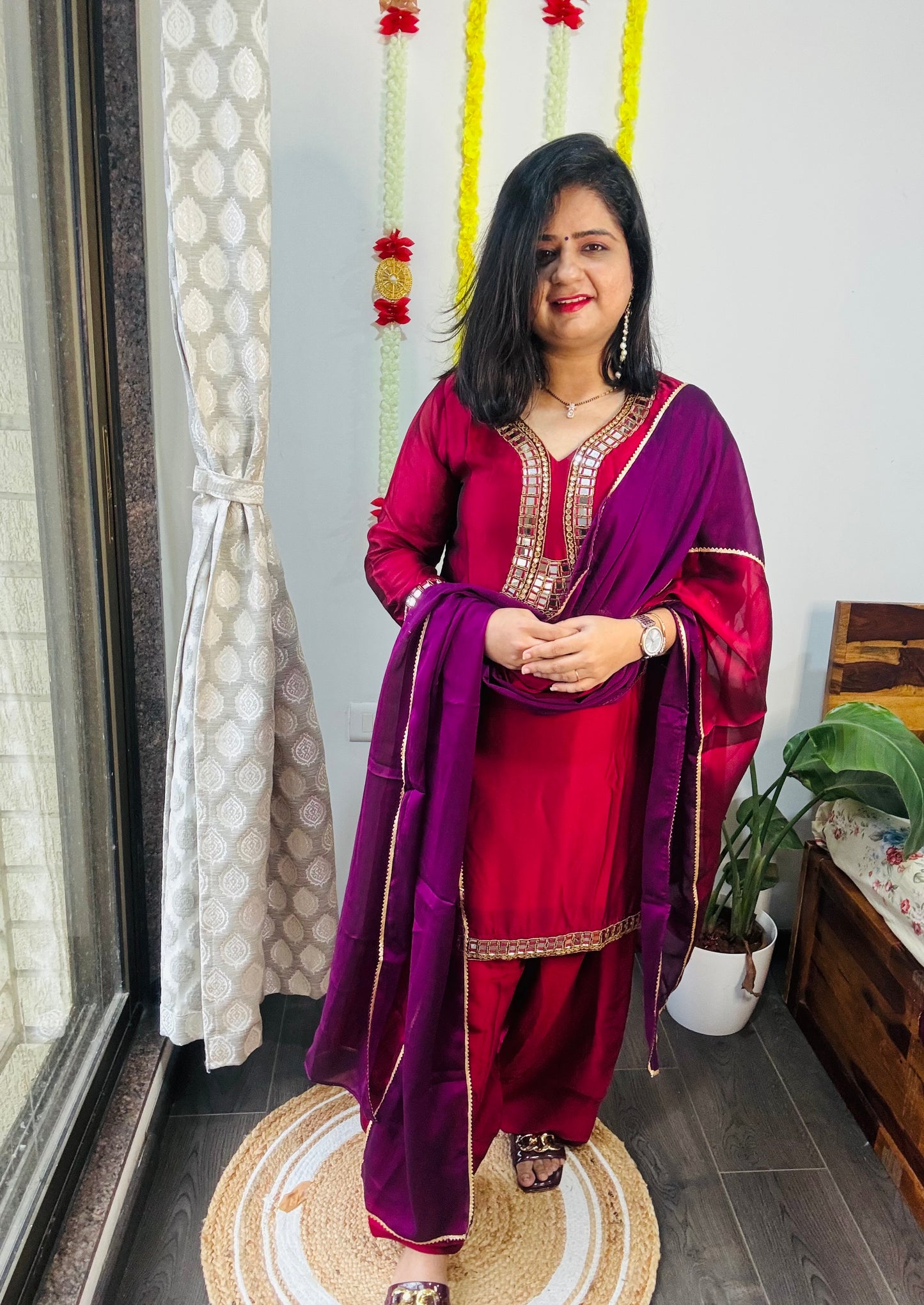 “Amartya” Farsai Salwar Suit “