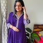 “Suhana” Pure Chinon Dress