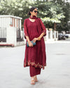 Lavi Mul Chanderi Anarkali