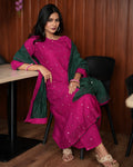 Gulabo Mul Chanderi Dress
