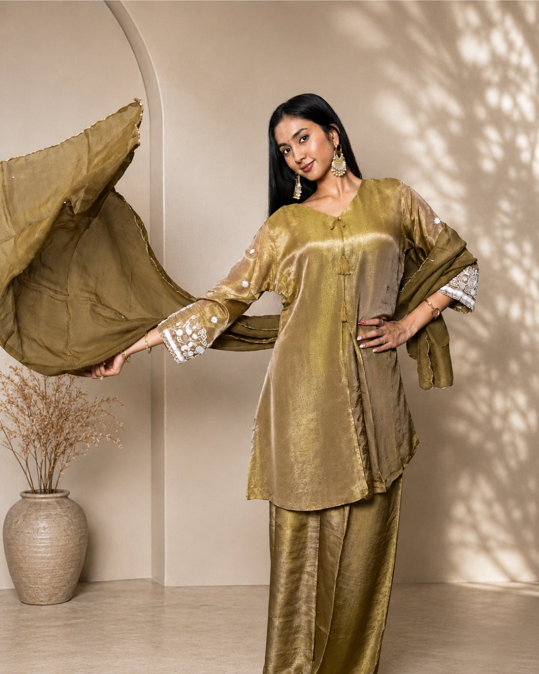 Ragini Tissue Sharara Set