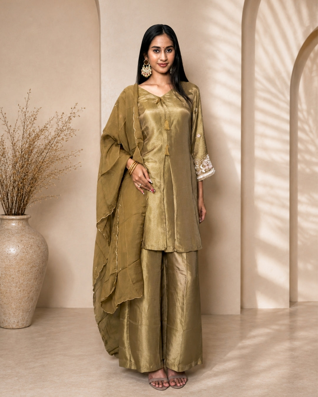 Ragini Tissue Sharara Set
