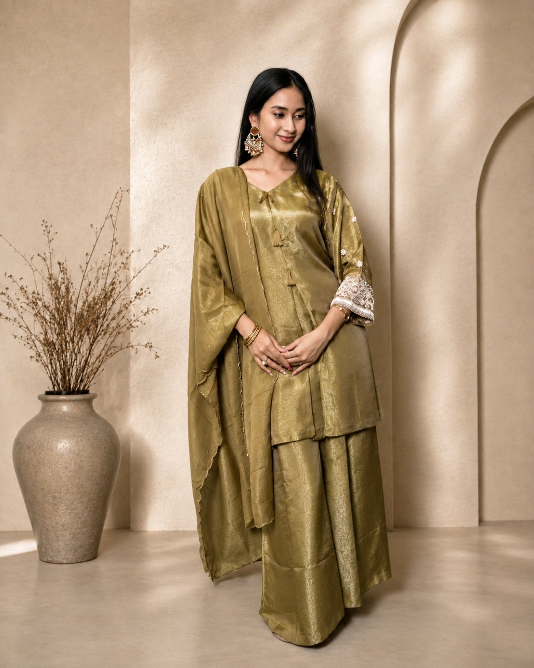 Ragini Tissue Sharara Set