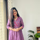 "Apsara" Mirror work Gown