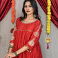 Nazakat Mul Chanderi Dress