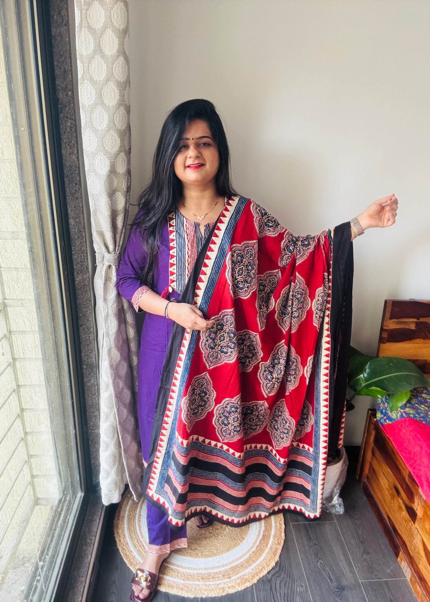 “Rishita” Pure Cotton Suit