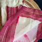 "Neha" pure crape silk suit