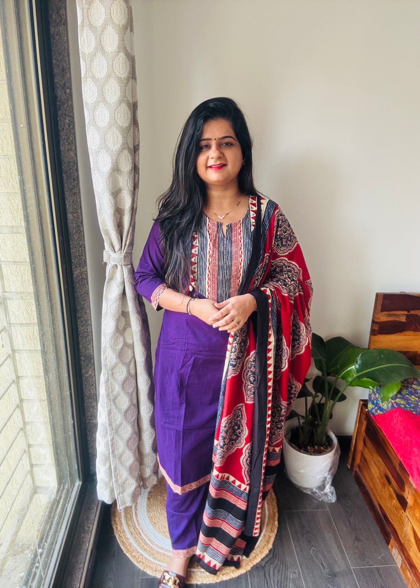 “Rishita” Pure Cotton Suit