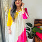 “Rangya” Mul Chanderi Kurti Pant💜