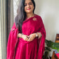 “Ruby” mashru silk dress