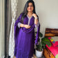 “Suhana” Pure Chinon Dress