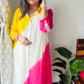 “Rangya” Mul Chanderi Kurti Pant💜