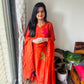 “Ruhi”Pure Mul Chanderi Suit Set