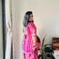 “Shiney” tissue and Mirror handwork shahara set