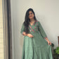 "Apsara "Mirror Work Gown
