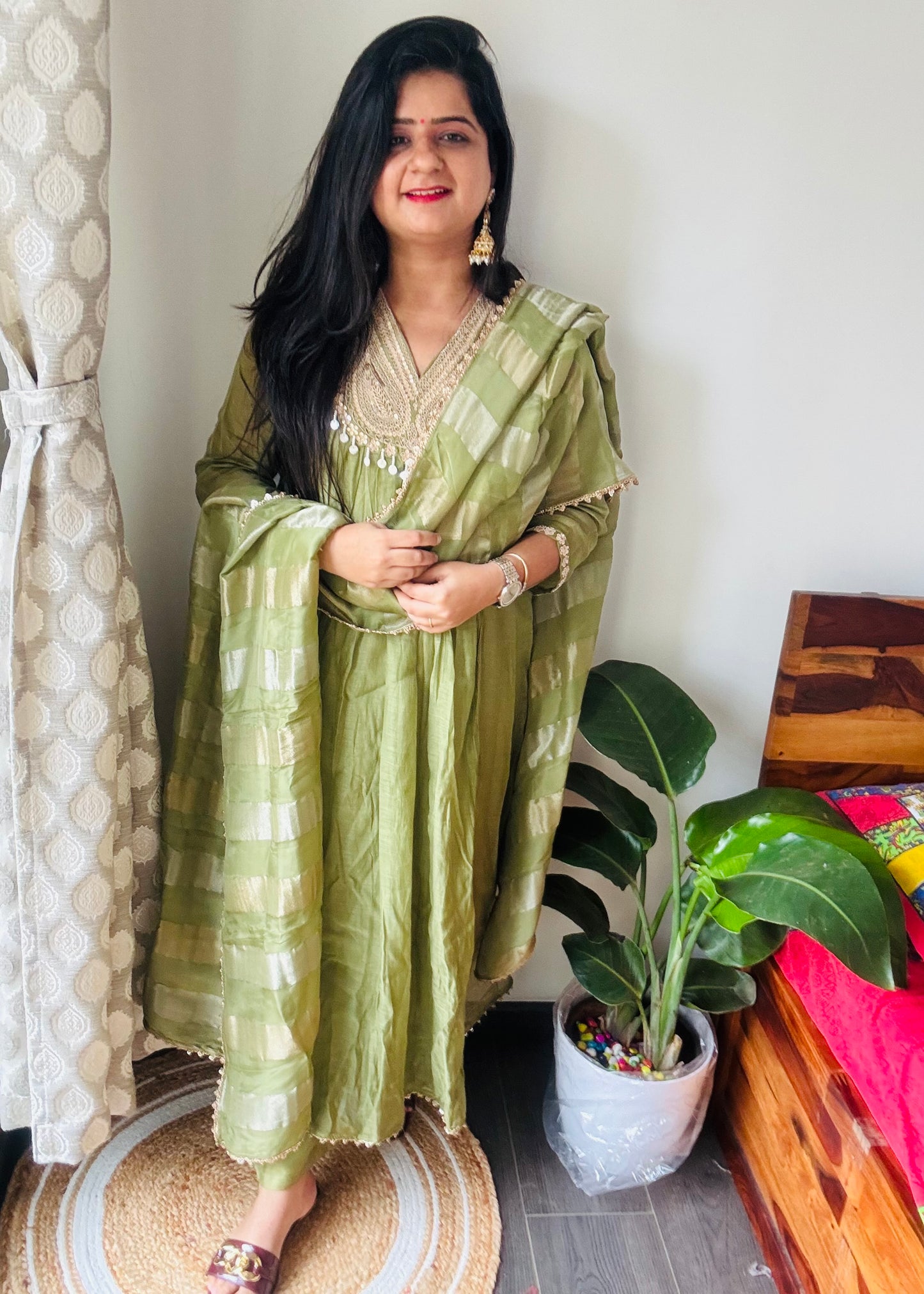 “Kismat” Mul Chanderi Suit Set 💕