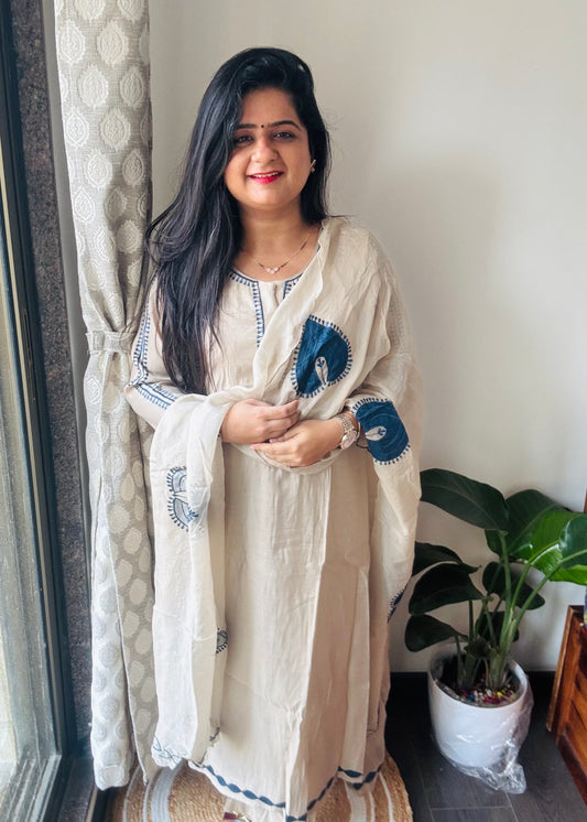 “Rangila “ Cotton Silk Dress