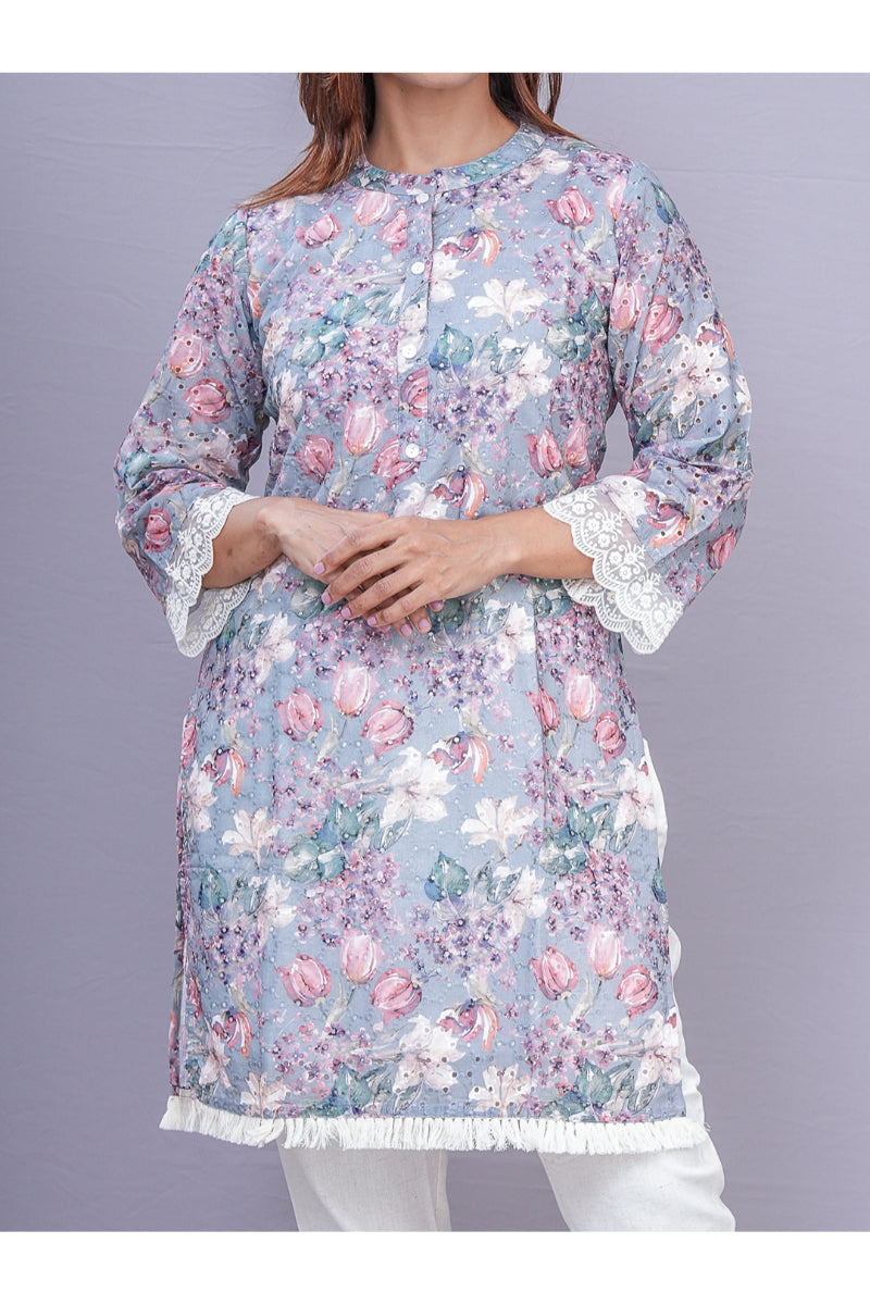 “Kanshi” cotton kurti pant