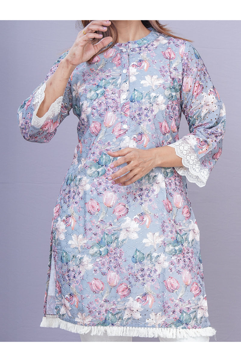 “Kanshi” cotton kurti pant