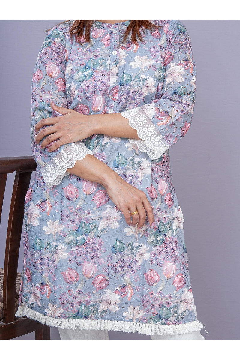 “Kanshi” cotton kurti pant