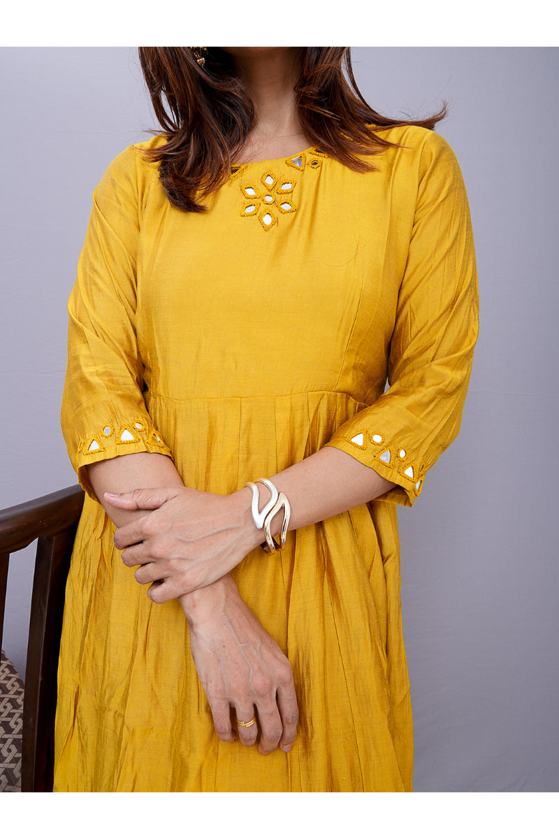 "Mayuri" Cotton silk kurti pant